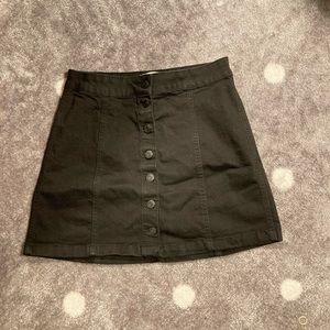 Black Mudd Skirt